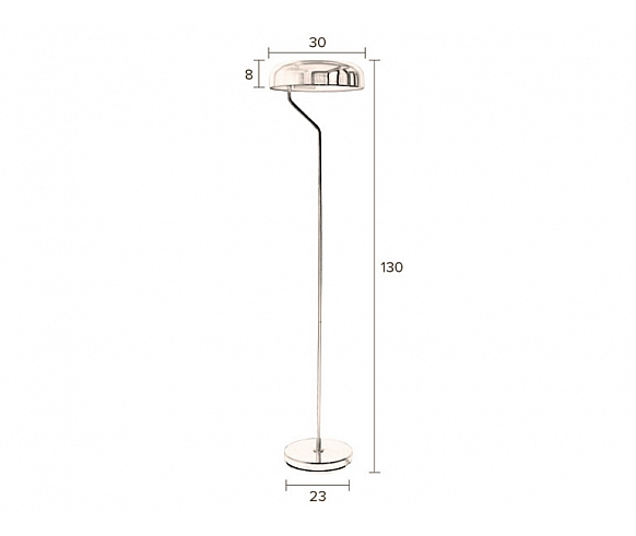 Eclipse floor lamp