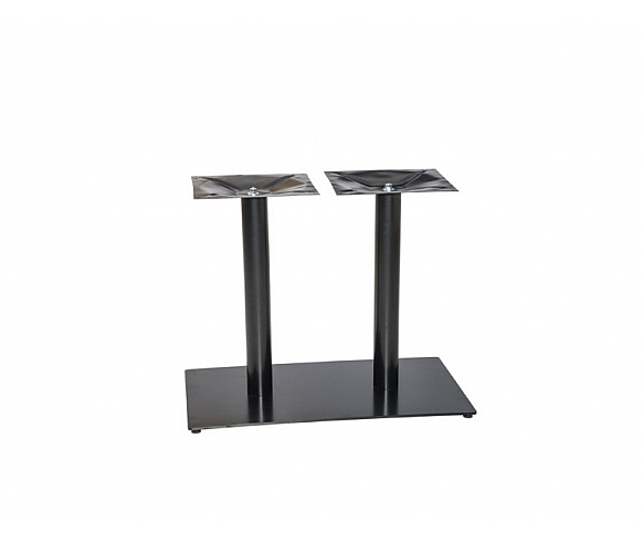 Iron D table base