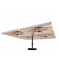 Wood poker parasol