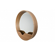 Round wall mirror