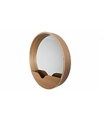 Round wall mirror