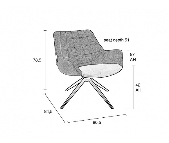 Doulton lounge chair