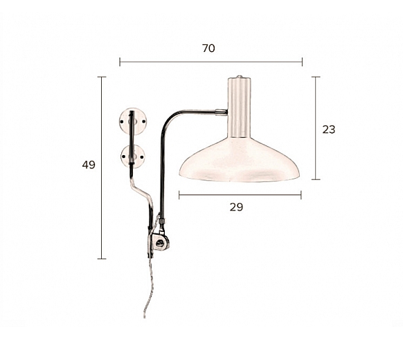 Devi wall lamp