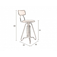 Ovid counter stool