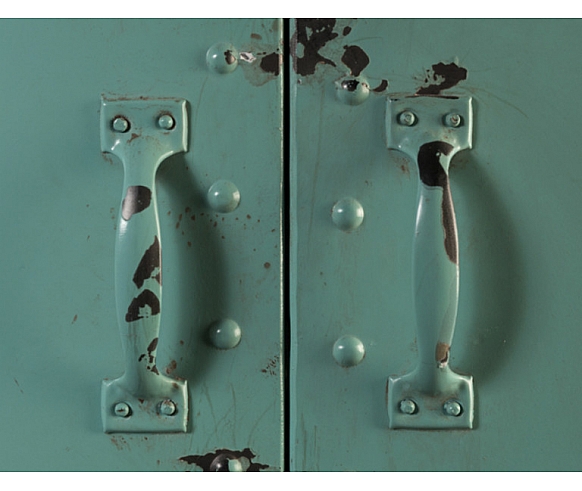 Rusty cabinet
