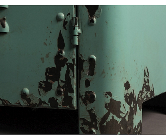 Rusty cabinet