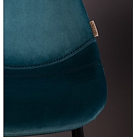 Franky velvet counter stool