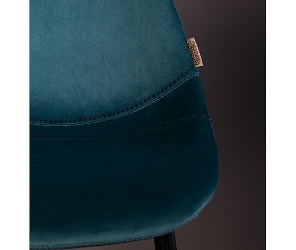 Franky velvet counter stool