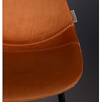Franky velvet counter stool