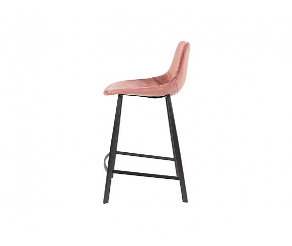 Franky velvet counter stool