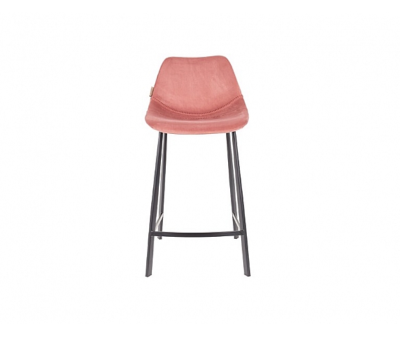 Franky velvet counter stool