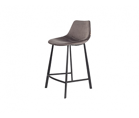 Franky velvet counter stool