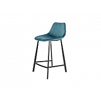 Franky velvet counter stool