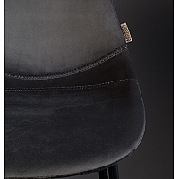 Franky velvet counter stool