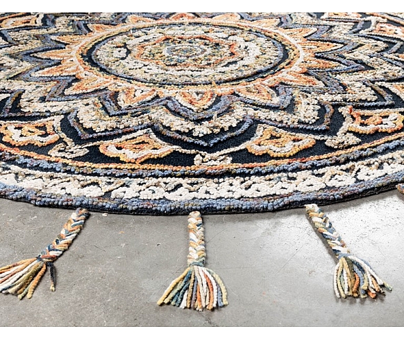 Pix round carpet