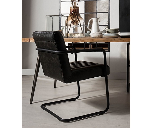 Stitched armchair